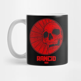 Skull red rancid vintage vibes Mug